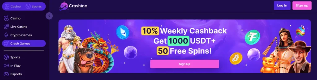 crashino casino